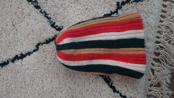 Bonnet enfant vintage années 70