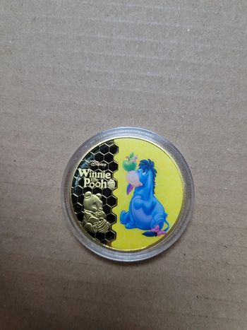 Figurine pièce commémorative Bourriquet disney