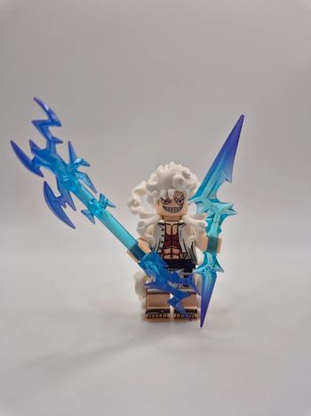Figurine type lego Luffy One Piece