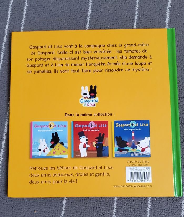 Livre Gaspard et Lisa - photo numéro 3