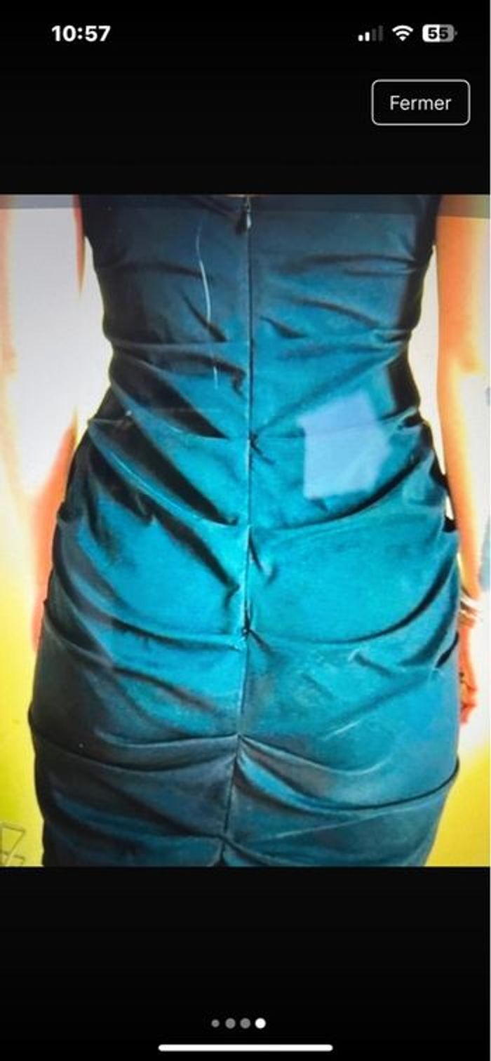 Robe pour soirée noire taille 38 - photo numéro 4