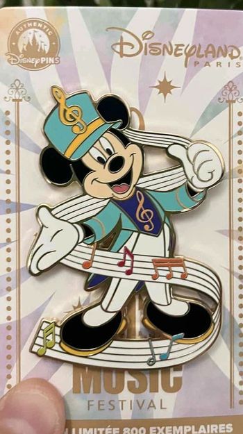Pins EL DMF mickey Disney