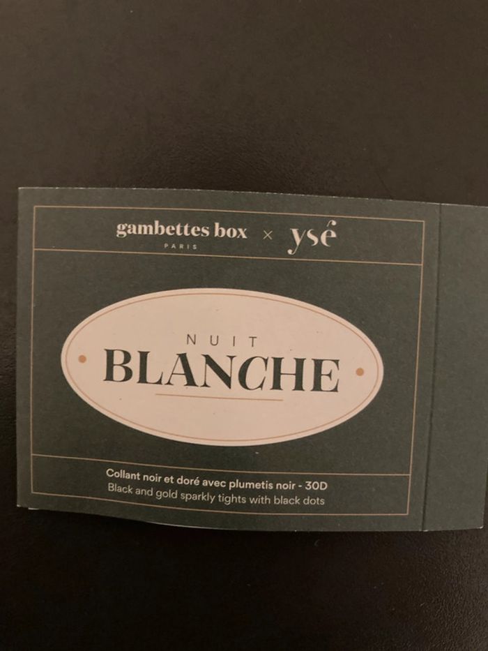 Lot pochette + collant Gambettes Box M - photo numéro 3