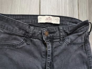 Jean legging noir Hollister