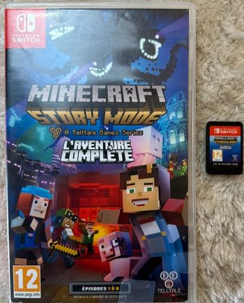 Jeu switch Minecraft story mode l'aventure complète 