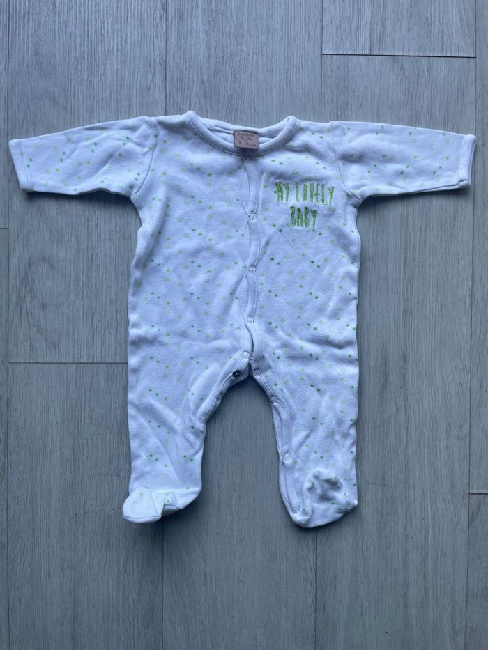 Pyjama bébé Boîte à Malices 1 mois – parfait état