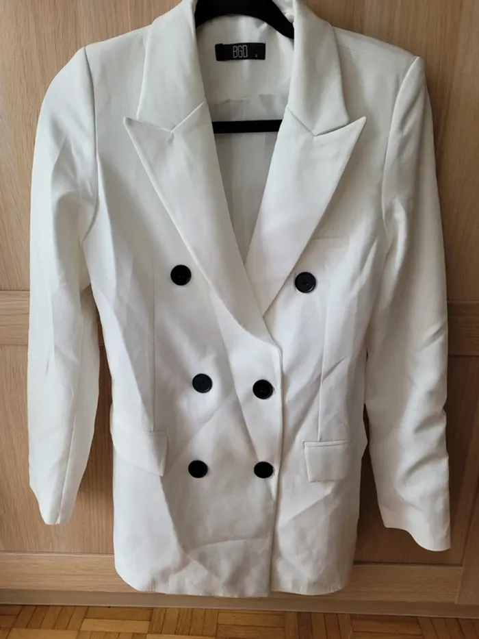 Veste blanche blazer