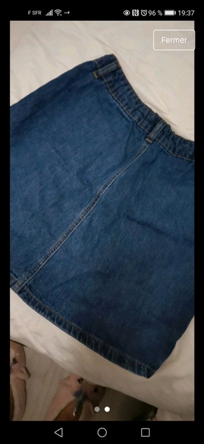 Très belle jupe en jean taille 16 ans - photo numéro 2