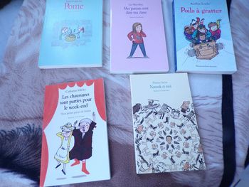 Lot 5 livres l'école des loisirs