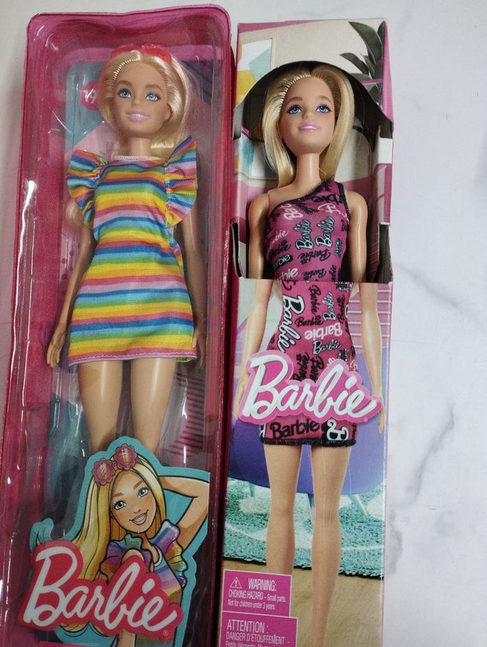 Lot de 2 poupées barbie neuves