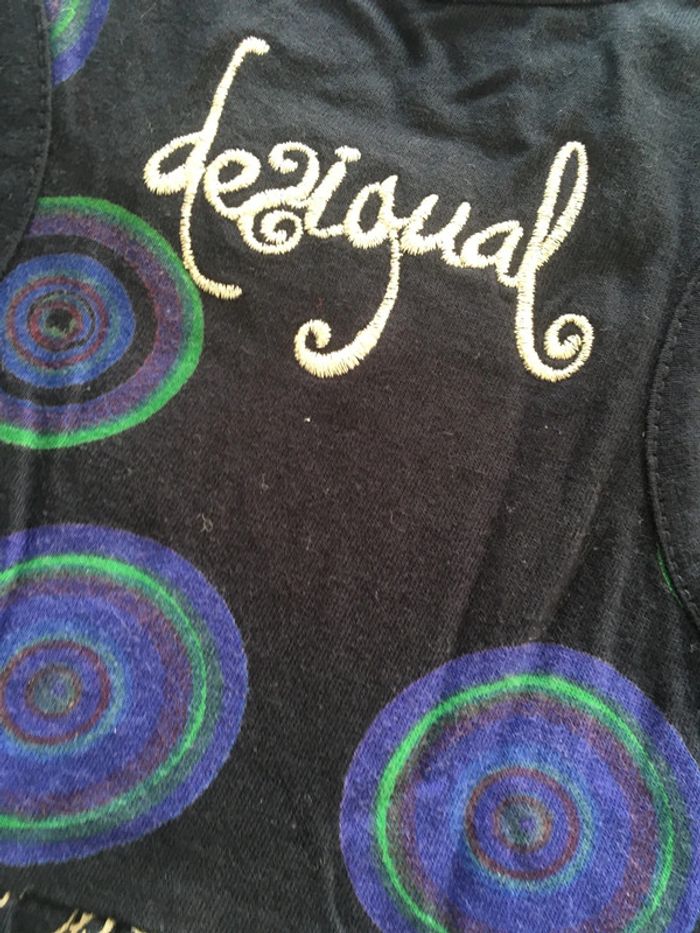 Desigual ensemble robe + haut 5 6 ans vêtement fille - photo numéro 5