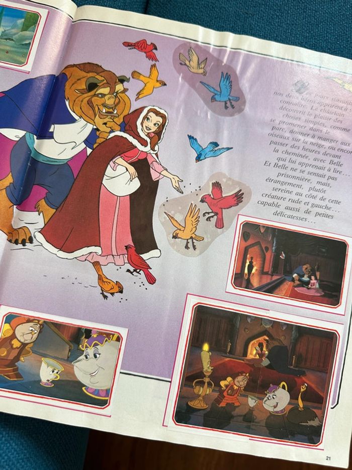 Album Panini stickers autocollants vignettes complet Disney La Belle et la Bête - photo numéro 10