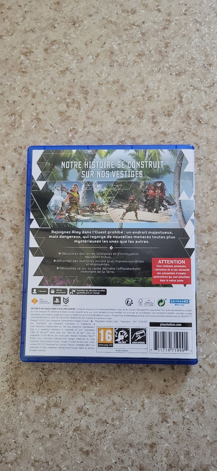 Jeu PS5 Horizon Forbidden West - photo numéro 2