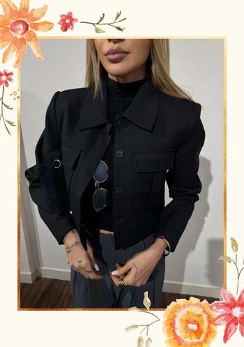 Ensemble tailleur noir femme Taille M – NEUF avec étiquette 🖤