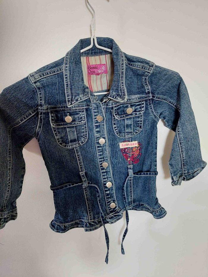 Veste en jean 4ans (jumelles)