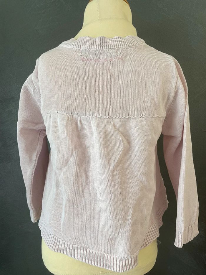 Gilet rose bébé - photo numéro 2