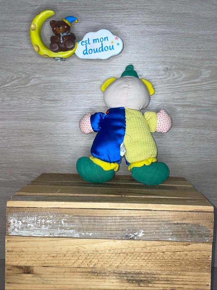 BRC06 doudou clown 🤡 berchet - photo numéro 2