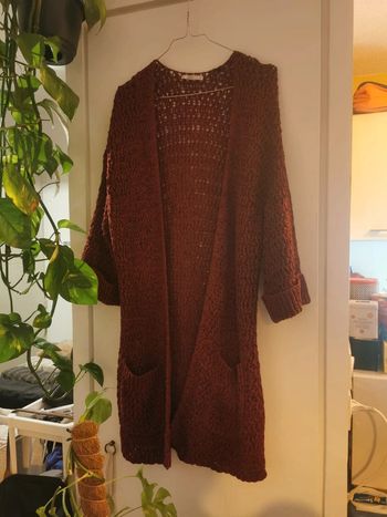 Gilet bordeaux