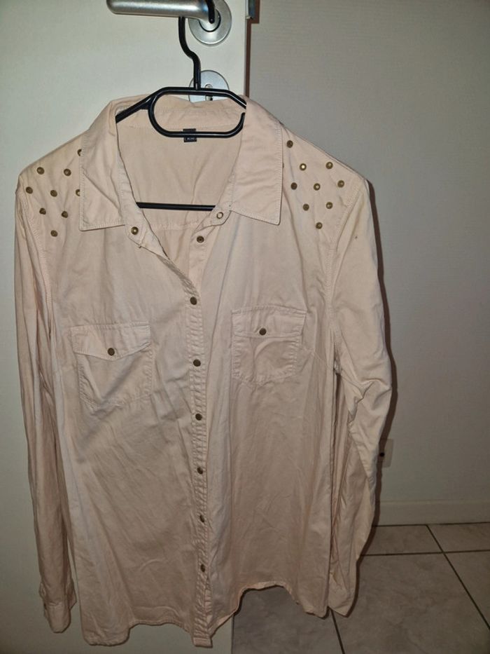 Chemise rose