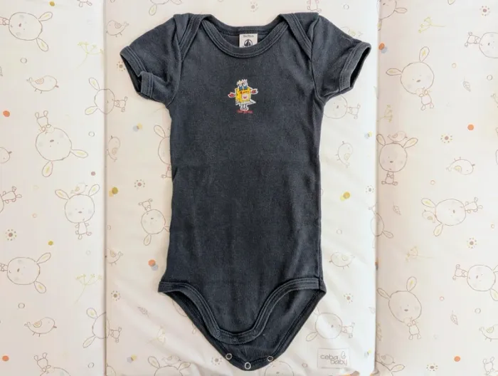 Lot de 2 bodies manches courtes Petit Bateau - photo numéro 2