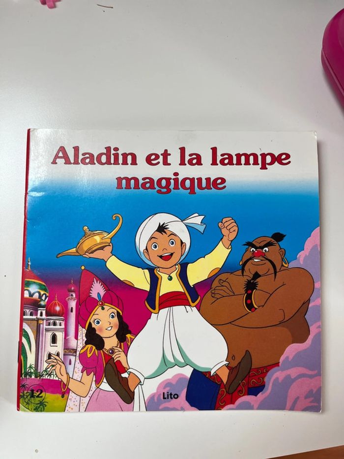 Livre aladin et la lampe magique