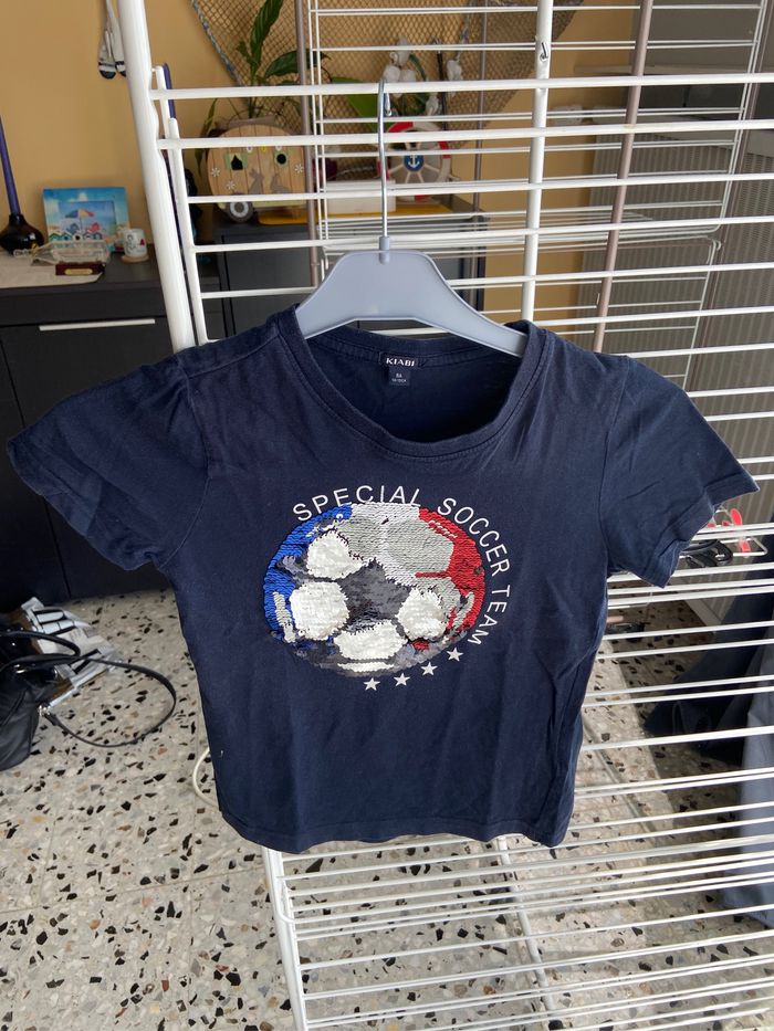 Tee shirt foot 8 ans