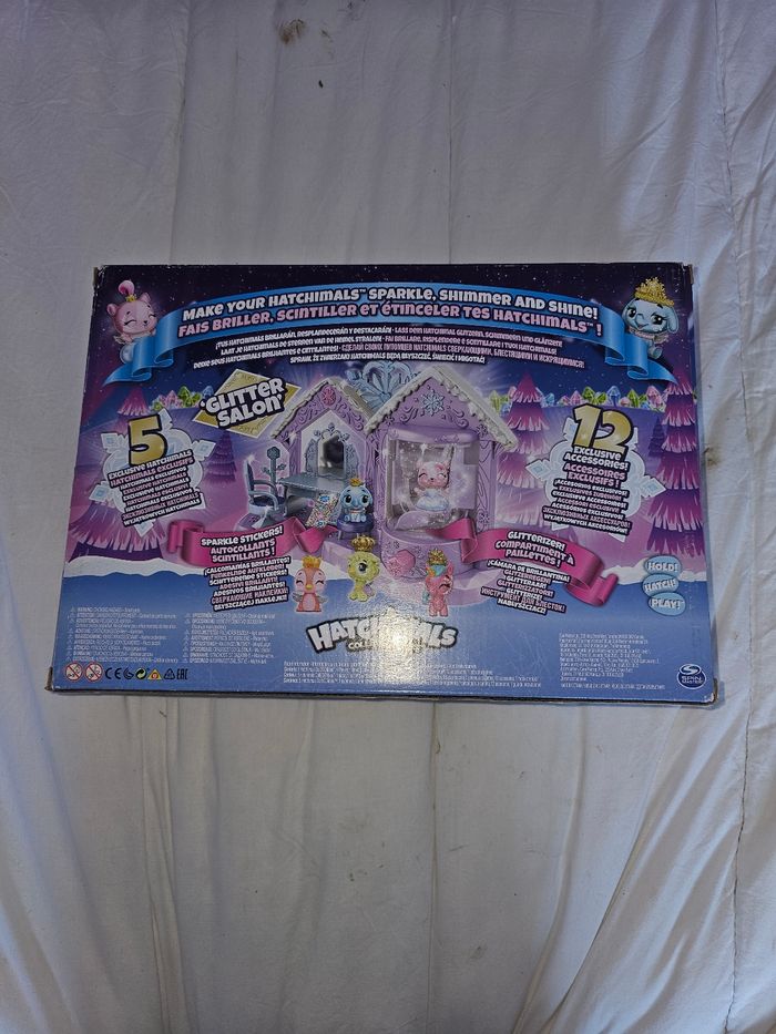 Hatchimals colleggtibles glitter salon royal snow ball - photo numéro 4