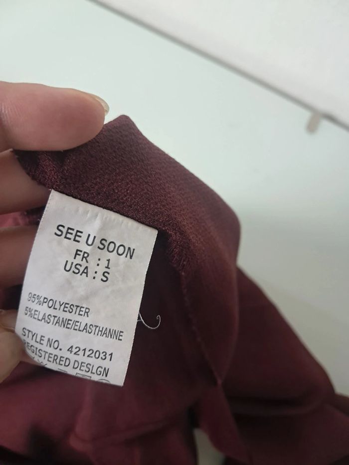 See u soon blouse T.36/38 en tbe - photo numéro 10