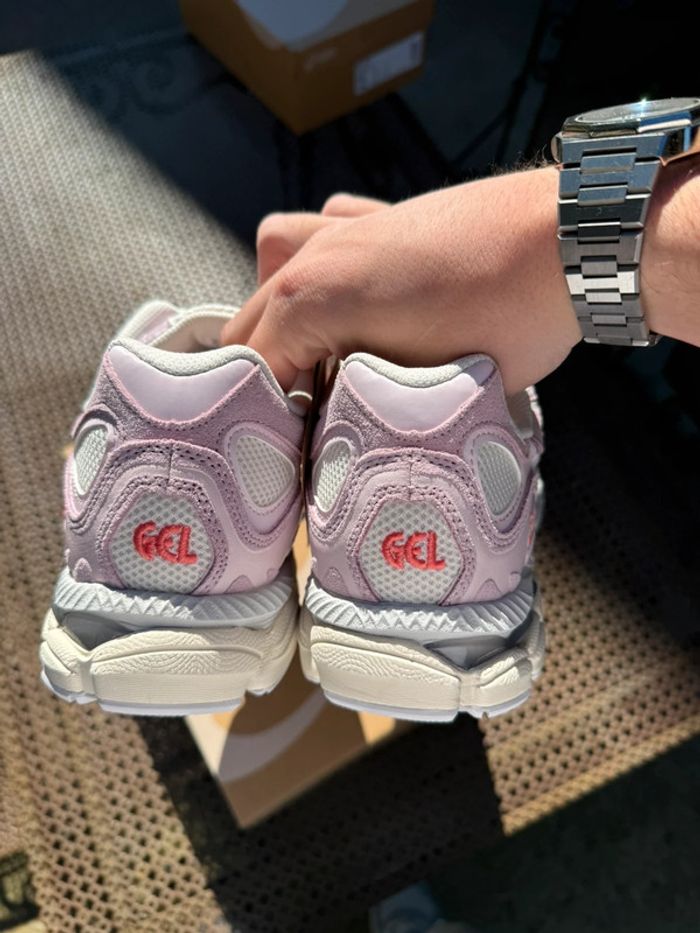 asics gel nyc rose cream/rose - photo numéro 6