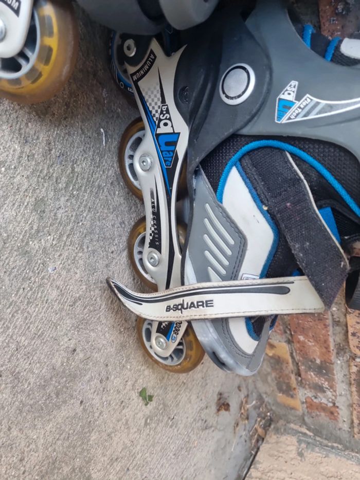 Roller gris et bleu - photo numéro 6