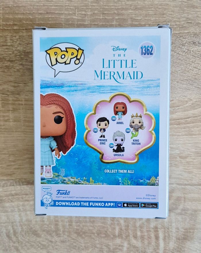 Figurine funko pop - The Little Mermaid - Ariel (numéro 1362) - photo numéro 3