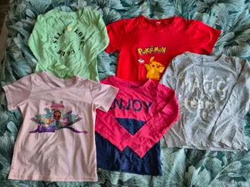 Lot de 5 hauts 8 ans