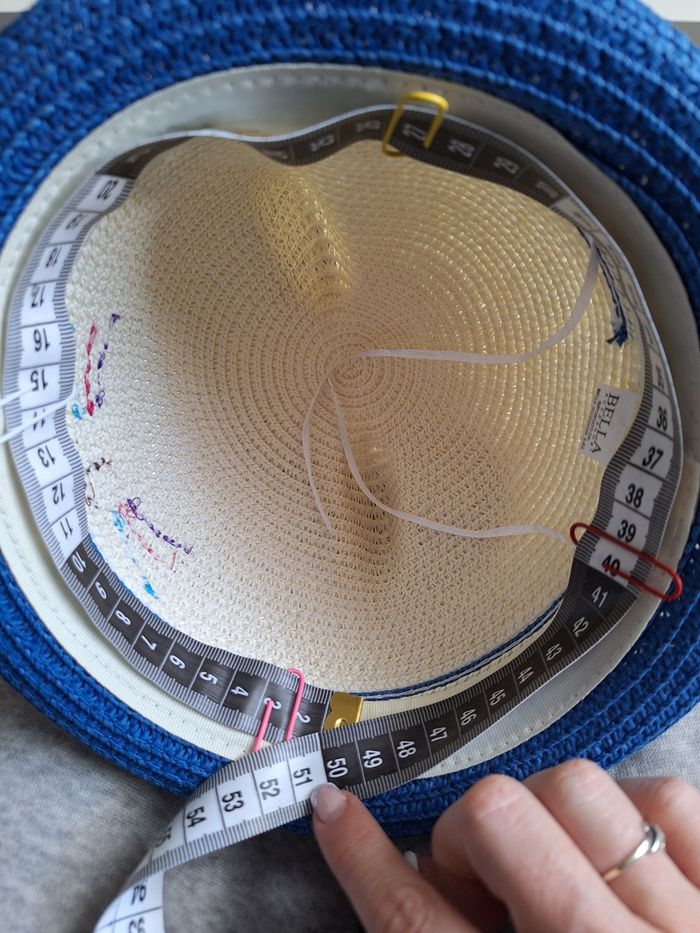 Lot de 2 chapeaux de paille enfant fille - photo numéro 5