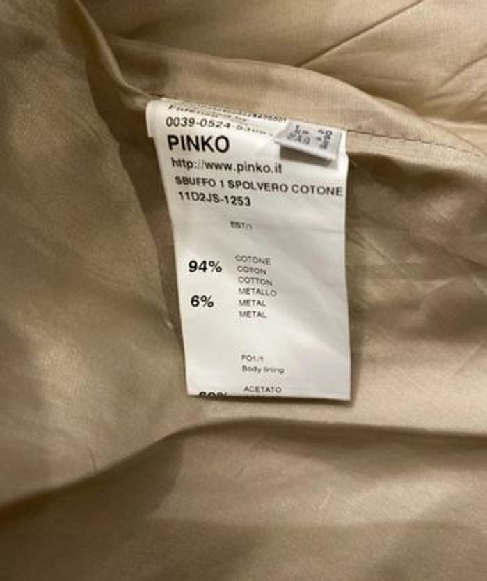 Manteau long taille S De la marque pinko - photo numéro 9