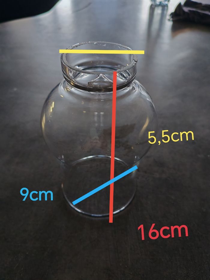 Verre pour lampe - photo numéro 5