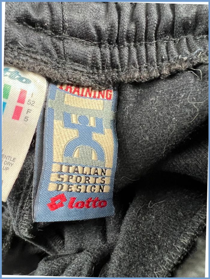 Jogging vintage à pressions Lotto Noir Taille XL - photo numéro 9