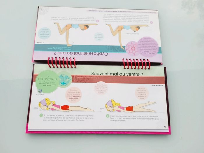 Livre chevalet Mon cours de Yoga, soulager les maux du quotidien,  2 CD - photo numéro 12