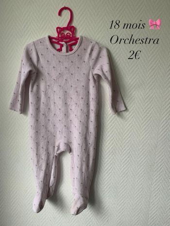 Pyjama 🎀 18 mois 🎀 Orchestra