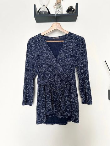 Tunique manche longue bleu, 42 - XL, Grain de Malice