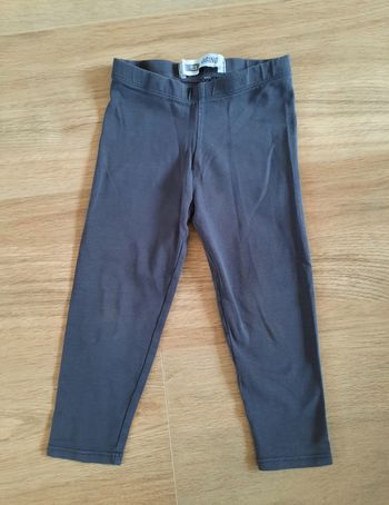 Legging long gris foncé Okaïdi 4 ans