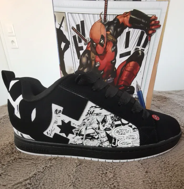 Baskets DC shoes Deadpool neuves - photo numéro 4