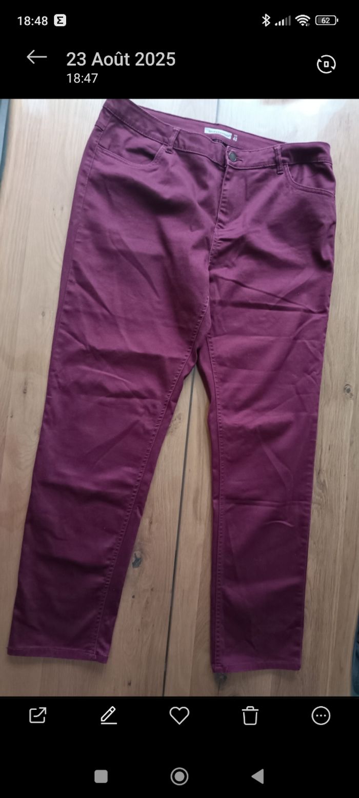 Pantalon femme taille 48
