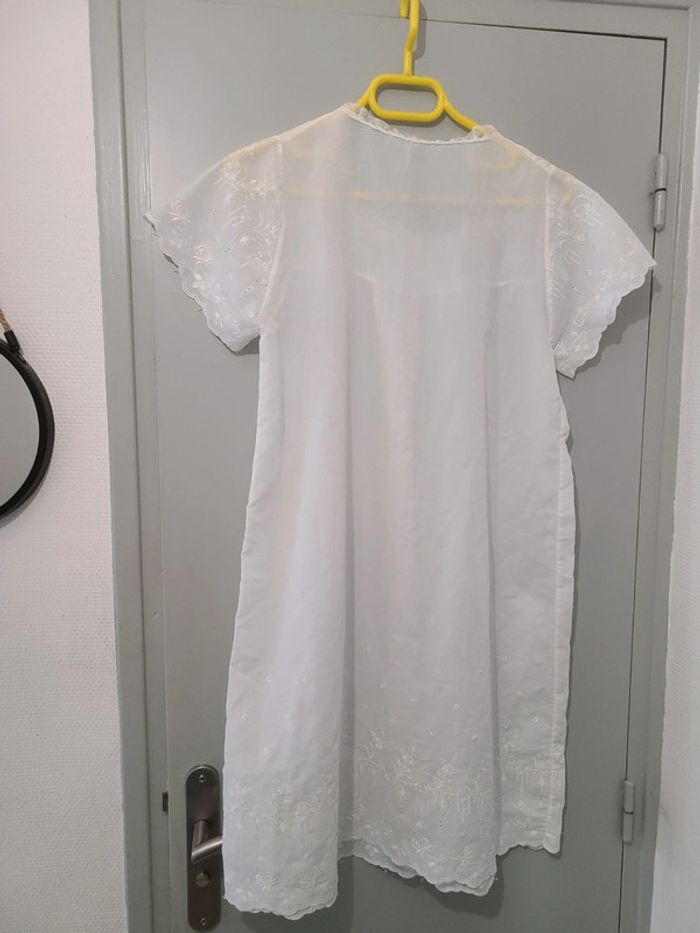 Vieille chemise de nuit tissu très léger vintage - photo numéro 4