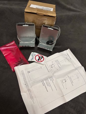 Kit ouverture de porte au pied – x2 – neuf