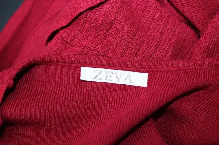 robe pull 10% cachemire marque zeva taille 36/38 - photo numéro 4