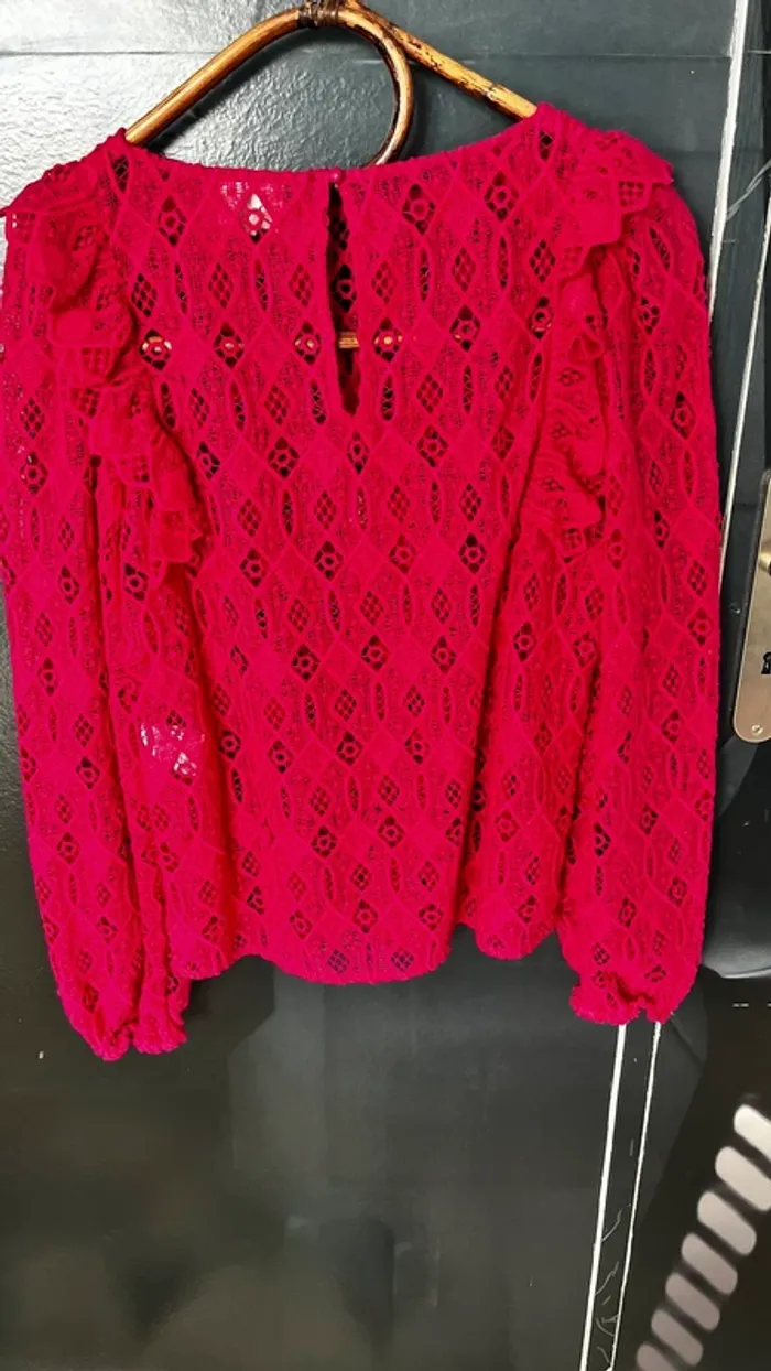 Blouse guipure Salina t36 sezane - photo numéro 6