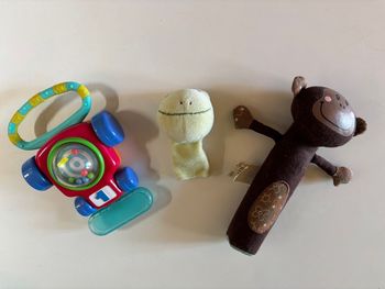 Lot de jouet éveil babysun lilliputiens hochet marionnette voiture dentition