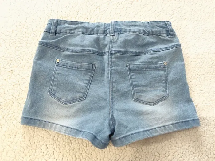 Short en jean bleu stretch orchestra 8 ans - photo numéro 2