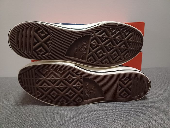 Basket converse neuve toile montante Pointure 45 bleu marine Chuck taylor - photo numéro 8