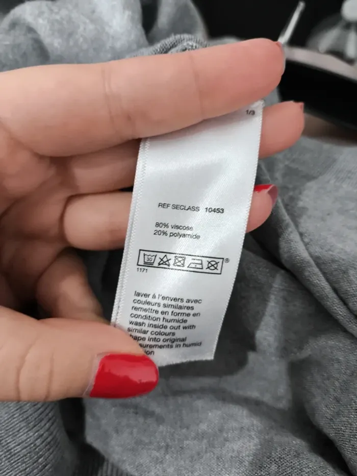 Pull col v taille xxl Celio - photo numéro 6